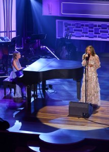 Emily Shackelton and Carly Pearce perform onstage at the 16th Annual Academy of Country Music Honors at Ryman Auditorium on August 23, 2023 in Nashville, Tennessee.