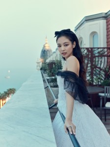 Jennie Kim at the WWD Portrait Studio at Cannes Film Festival at the Carlton hotel in Cannes, France, on May 22, 2022.